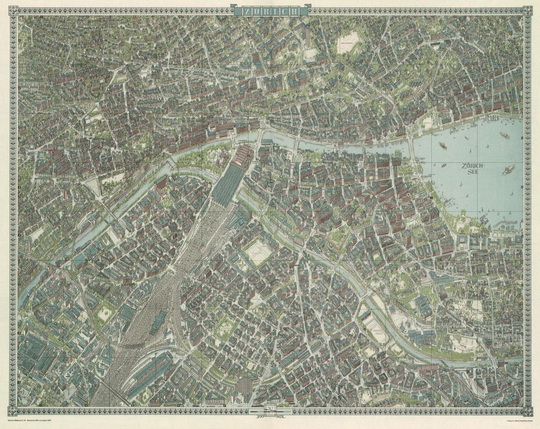 План Цюриха % Map of Zurich
План Цюриха. 36 х 45 см. Из кн.: Zurich (Switzerland). Staedte II, 25 Bildplaene von Hermann Bollmann. Braunschweig: Bollmann-Bildkarten- Verlag KG. Color. Original 1963, supplemented 1968
Ключевые слова: Цюрих,Швейцария
