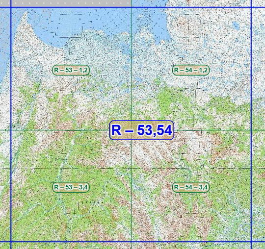 Квадрат R-53,54 топографических карт 1:100K
Листы квадрата R-53,54 советских топографических карт. Масштаб 1км в 1см - 1:100,000. Листы карт изданы, в основном, в 1980-1990-х годах.
Ключевые слова: топографические карты,подробные карты России