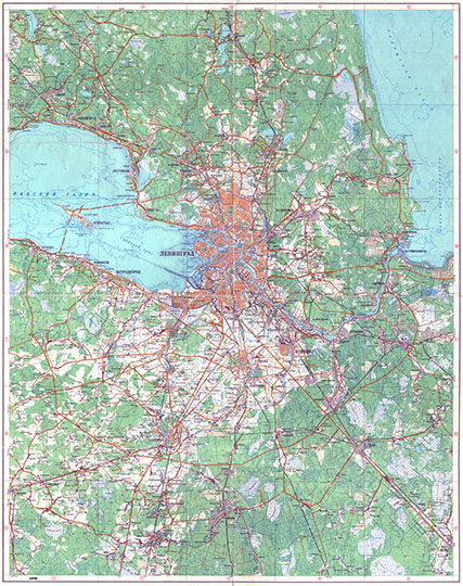 Ленинград и окрестности 1:150К %Leningrad and vicinity
Ленинград и окрестности. Топографическая карта. Масштаб - 1:150,000. ПО "Сев.-Зап.Аэрогеодезия" ГУГК СССР, 1990 г.
Ключевые слова: Санкт-Петербург,Ленинград,карты ГУГК СССР