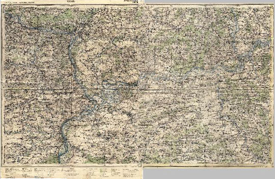 Карта окрестностей Казани 1:300К%Map of Kazan vicinity
Карта окрестностей Казани. РСФСР, Ульянов. обл, Тат., Марийск. и Чув. АССР. Казань, Лист I-N-39. Масштаб 1:300000. Главное Управление Геодезии и Картографии при Сов. Министров СССР.
Ключевые слова: Казань,карты РККА,Чистополь