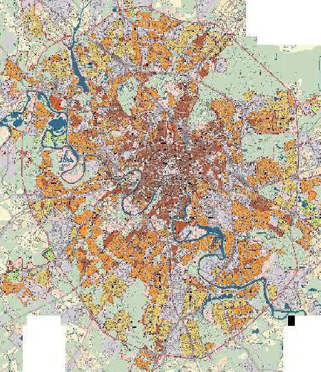 v.2 Капитальное жилищное стр-во%Capital building construction v.2
Комитет по архитектуре и градостроительству города Москвы. Генеральный план города Москвы. Приложение к Закону города Москвы "О Генеральном плане города Москвы". Раздел "Зоны планируемого размещения объектов капитального жилищного строительства федерального и регионального значения". Книга 3, карты 14-98. 1:25000. Это последняя версия данной карты - v.2.
Ключевые слова: Генплан 2025