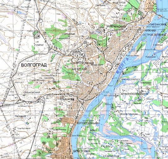 Волгоград и окрестности %Volgograd and vicinity
Волгоград и окрестности. Карта Госгеоцентра. Масштаб 1:25,000
Ключевые слова: Волгоград,карты ГГЦ