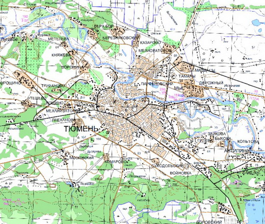 Тюмень и окрестности %Tiymen and vicinity
Тюмень и окрестности. Карта Госгеоцентра. Масштаб 1:25,000
Ключевые слова: Тюмень,карты ГГЦ