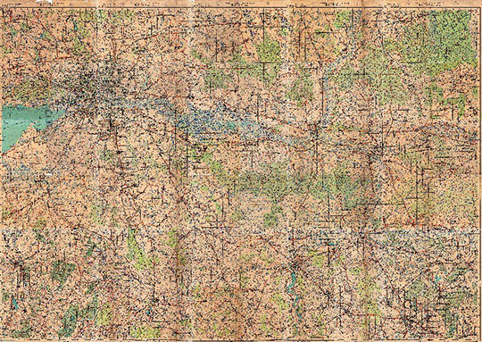 Калининградская область 1:50К % Kaliningrad Oblast
Калининградская область. Сборная карта, составленная из листов карт Генштаба СССР. РСФСР, Калининградская область. Третье издание, 1958 год. Карты составлены СВКЧ в 1950 году по рекогносцировке карт масштаба 1:25,000, 1946 г.
Ключевые слова: Калининград,топографические карты