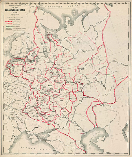 Административная карта Европейской России 1727 года %Administrative map of European Russia
Административная карта Европейской России 1727 года. Масштаб - 150 верст в дюйме - 1:6,300,00.  Из кн.: Готье Юрий Владимирович История областного управления в России от Петра I до Екатерины II.
Ключевые слова: Европейская Россия