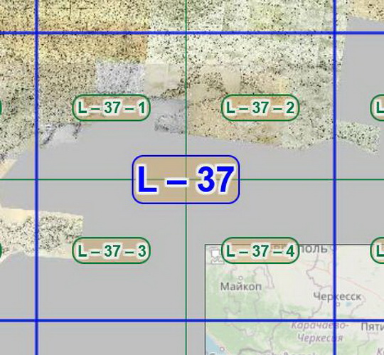 Карта Шуберта - квадрат L-37 126K
Листы квадрата L-37 серии Военно-топографических карт Российской империи, созданных в 1846-1863 годах под руководством Ф.Ф. Шуберта и П.А. Тучкова. Масштаб 3 версты в дюйме - 1:126,000. Листы карт перездавались с изменениями до 1920-х годов. Вариант 1.
Ключевые слова: карты Шуберта