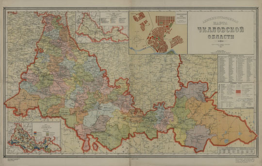Административная карта Чкаловской области  1:600K% Administartive map of Chakovsk region
Административная карта Чкаловской области - сейчас Оренбургская область.. Главное Управление Геодезии и Картографии при СНК СССР. 1939г. Масштаб 1:600000.
Ключевые слова: Оренбург,Чкаловск,карты ГУГК СССР