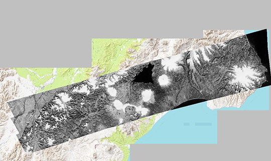 Спутниковый снимок Долины Гейзеров 18.09.67 %Satellite image of Valley of geysers
Спутниковый снимок Долины Гейзеров, Кроноцкого озера и территории Кроноцкого заповедника. Снимок сделан 18 сентября 1967 гoда.
Ключевые слова: Камчатка,Камчатский край,Долина Гейзеров,американские карты,города СССР со спутников