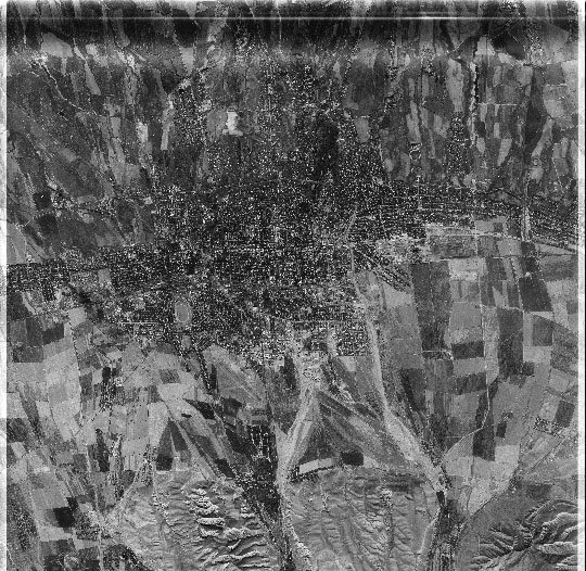 Спутниковый снимок Фрунзе и окрестностей 29.06.64 % Satellite image of Frunze and vicinity
Спутниковый снимок Фрунзе и окрестностей. Дата снимка - 29 июня 1964 года.
Ключевые слова: Бишкек,Фрунзе,американские карты,города СССР со спутников