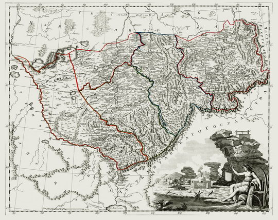 Атлас России - Колыванское наместничество % Atlas of Russia - Kolyvan region
Карта Колыванского наместничества. Российской атлас из сорока четырех карт состоящий и на сорок два наместничества Империю разделяющий Соч. А. Вильбрехт; грав. Алексей Савинков, И. Леонов; вырез. Т. Михайлов Санкт-Петербург: Географический департамент Кабинета Е.И.В., 1792 г.
Ключевые слова: Барнаул,атлас 1792,атласы