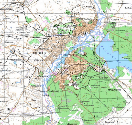 Липецк и окрестности %Lipetsk and vicinity
Липецк и окрестности. Карта Госгеоцентра. Масштаб 1:25,000
Ключевые слова: Липецк,карты ГГЦ