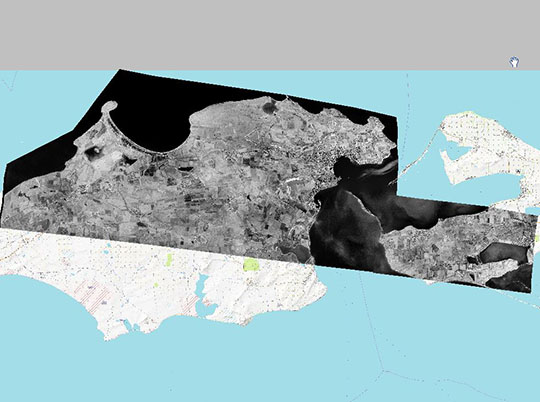 Спутниковый снимок Керченского полуострова %Satellite image of Kerch peninsula
Спутниковый снимок Керченского полуострова. Снимок сделан 24 августа 1977 года.
Ключевые слова: Керчь,Крым,американские карты,города СССР со спутников