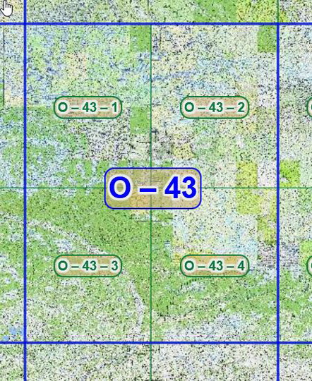 Квадрат O-43 топографических карт 1:100K
Листы квадрата O-43 советских топографических карт. Масштаб 1км в 1см - 1:100,000. Листы карт изданы, в основном, в 1980-1990-х годах.
Ключевые слова: топографические карты,подробные карты России