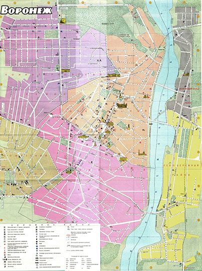 Туристическая схема Воронежа
Воронеж. Туристическая схема. Схема составлена и подготовлена к печати Научно-редакционным картосоставительским предприятием ГУГК СССР в 1987 году
Ключевые слова: Воронеж
