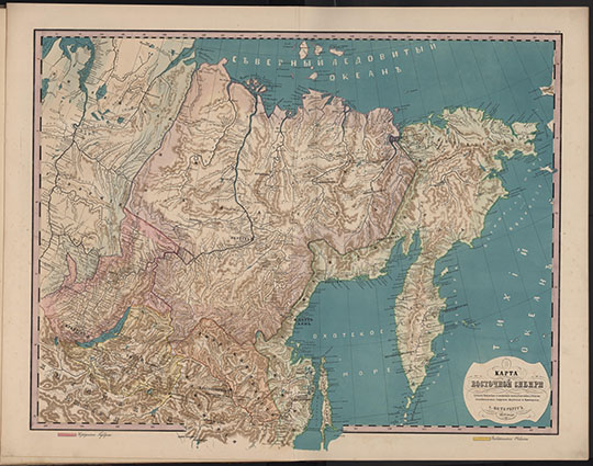 Карта Восточной Сибири %Map of East Siberia
Карта Восточной Сибири. С. Петербург. 1858г. Из кн.: Подробный атлас Российской империи. Сост. Н. И. Зуев. 1860 г. — СПб.: 16 с.; 22 л. карт.
Ключевые слова: Чита,Восточная Сибирь,атласы,атлас Зуева