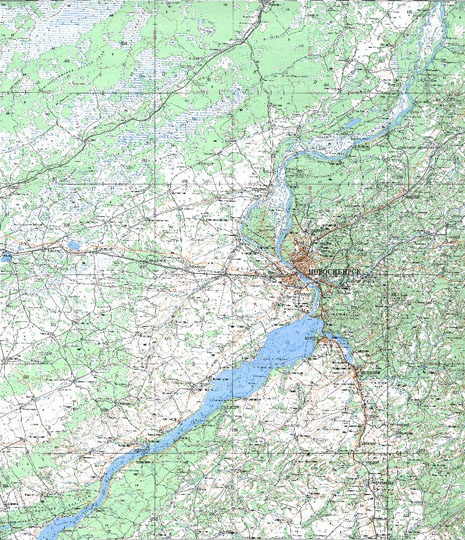 Новосибирская область 1:500K % Novosibirsk region
Окрестности Новосибирска. Издание 1980-х годов. Масштаб 1:500,000.
Ключевые слова: Новосибирск,топографические карты,Сибирь