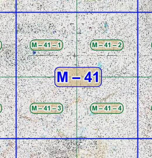 Квадрат M-41 топографических карт 1:100K
Листы квадрата M-41 советских топографических карт. Масштаб 1км в 1см - 1:100,000. Листы карт изданы, в основном, в 1980-1990-х годах.
Ключевые слова: топографические карты,подробные карты России