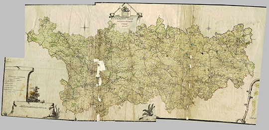 План генерального межевания Воскресенского уезда %General land survey of Voskresensk uezd
План генерального межевания Воскресенского уезда Московской губернии. Масштаб - 2 версты в дюйме.
Ключевые слова: Истра,межевание,Подмосковье