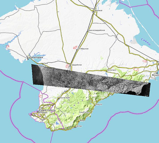 Спутниковый снимок Симферополя и окрестностей 28.10.72 %Satellite image of Simferopol and Crimea
Спутниковый снимок Симферополя и окрестностей. Снимок сделан с американского спутника 28 октября 1972 года.
Ключевые слова: Симферополь,Судак,Крым,американские карты,города СССР со спутников