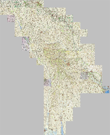 Топографическая карта Молдавии 1:50К % Topographic map of Moldova
Топографическая карта Молдавии. Сборная карта, составленная из листов советских топографических карт 1:50К, изданных в 1980-е годы.
Ключевые слова: Кишинев,топографические карты