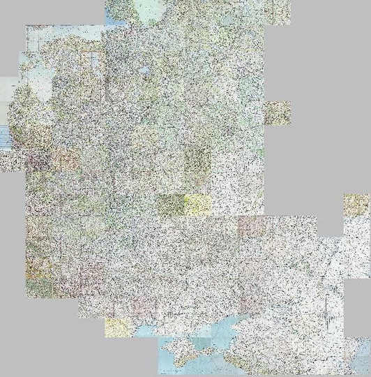Немецкая карта СССР 1:300K% German map of European USSR
Немецкая карта Европейской части СССР. Сборная карта, составленная из листов немецких оперативных карт масштаба 1:300,000. Издание 1938-1944 годов. Übersichtskarte von Mittleuropa. Osteuropa 1:300,000.
Ключевые слова: немецкие карты,СССР,Европейская Россия