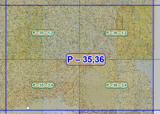 Лист P-35,36 карты РККА 1:500К
Лист P-35,36 карты РККА. В сборке использованы листы карт РККА издания 1936-1940 годов масштабом 1:500,000.
Ключевые слова: карты РККА