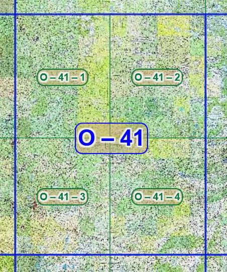 Квадрат O-41 топографических карт 1:100K
Листы квадрата O-41 советских топографических карт. Масштаб 1км в 1см - 1:100,000. Листы карт изданы, в основном, в 1980-1990-х годах.
Ключевые слова: топографические карты,подробные карты России