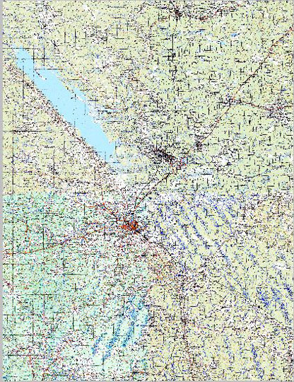 Вологда и окрестности 1:200K % Vologda and vicinity
Топографическая карта окрестностей Вологды. Сборная карта, составленная из листов O-37-04, O-37-05, O-37-10, O-37-11 опубликованных в интернете топографических карт Генерального Штаба СССР. Издание 1980-х годов. Масштаб 1:200,000.
Ключевые слова: Вологда,топографические карты