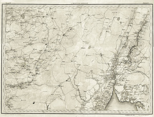 Новгород и окрестности на карте Шуберта 1:126K%Novgorod and vicinities on Schubert map
Карта окрестностей Новгорода. Лист 9, ряд V Военно-Топографической карты Европейской России. г. С. Петербургской и Новгородской. Масштаб 1:126000. Печатано в VI-1912. Географическая координатная сетка.
Ключевые слова: Новгород,карты Шуберта