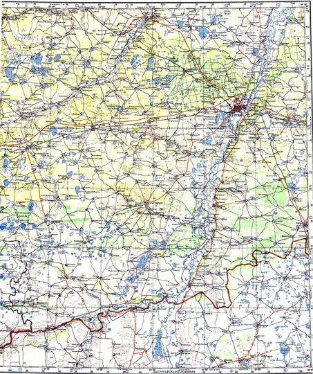 Курган и окрестности 1:500K % Kurgan and vicinity
Окрестности Кургана. Издание 1986 года. Масштаб 1:500,000.
Ключевые слова: Курган,топографические карты