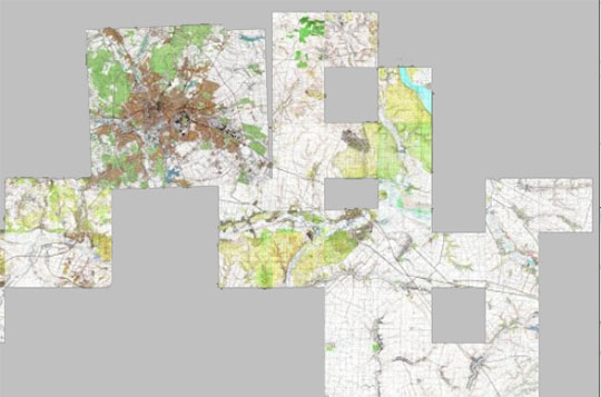 Харьков и окрестности 1:25К % Kharkiv and environs
Харьков и окрестности. Масштаб 1:25,000. 1980-е годы.
Ключевые слова: Харьков,топографические карты