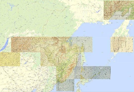 Американская карта Дальнего Востока 1:1М % Aeronautical map of Far East
Американская аэронавигационная карта Дальнего Востока. Масштаб 1:1,000,000. Сборная карта, склеенная из листов карт форматом 56 х 74 см издания 1944-1945 годов. Aeronautical Chart Service, U.S. Army Air Forces. First edition revised subject to correction. Prepared at the direction of the Commanding General, Army Air Forces, for the Aeronautical Chart Service by the Lake Survey Branch, Army Map Service, Detroit, Michigan, from best source material available.
Ключевые слова: Дальний Восток,Сахалин,Камчатка,Курильские острова,американские карты