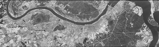 Спутниковый снимок Перми 14.09.71 % Satellite image of Perm
Американский спутниковый снимок города Пермь и окрестностей. Снимок сделан 14 сентября 1971 года.
Ключевые слова: Пермь,американские карты,города СССР со спутников