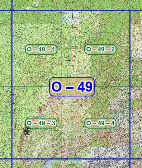 Квадрат O-49 топографических карт 1:100K
Листы квадрата O-49 советских топографических карт. Масштаб 1км в 1см - 1:100,000. Листы карт изданы, в основном, в 1980-1990-х годах.
Ключевые слова: топографические карты,подробные карты России