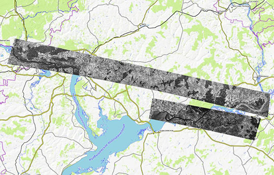 Спутниковый снимок Казани и Чистополя 10.06.75 % Satellite image of Kazan and Chistopol
Спутниковый снимок Казани, Чистополя и окрестностей. Снимок от 10 июня 1975 г.
Ключевые слова: Казань,Чистополь,американские карты,города СССР со спутников