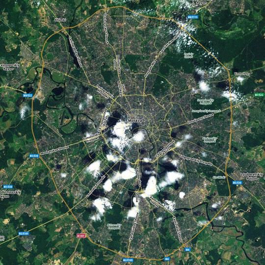 Yahoo гибридная%Yahoo hybrid
Наложение инфраструкурного слоя Yahoo с обозначениями основных объектов на фотоснимки из космоса. Информация представлена на английском языке. Детализация дорожной сети и объектов невысокая, отстутствуют номера домов, информация о городском транспорте и наименованя учреждений.
Ключевые слова: карты мира