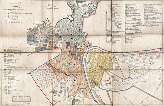 План города Елец  1:8K% plan of Elets
План уездного города Ельца Орловской губернии (теперь в Липецкой области). Масштаб 100 сажен в дюйме. План составил с плана, составленного в 1890 году с дополнениями и изъяснениями, происшедшими за последнее время в апреле 1908 года Землемер С.Шеламов.
Ключевые слова: Елец