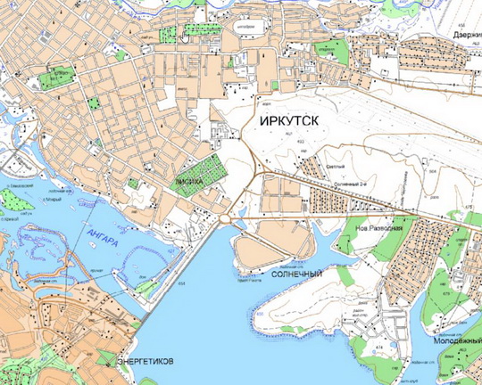Иркутск и окрестности %Irkutsk and vicinity
Иркутск и окрестности. Карта Госгеоцентра. Масштаб 1:25,000
Ключевые слова: Иркутск,карты ГГЦ
