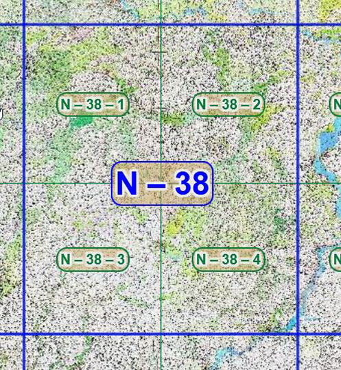 Квадрат N-38 топографических карт 1:100K
Листы квадрата N-38 советских топографических карт. Масштаб 1км в 1см - 1:100,000. Листы карт изданы, в основном, в 1980-1990-х годах.
Ключевые слова: топографические карты,подробные карты России