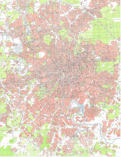 Справочник сотрудника милиции%Reference map of militia officer
Сборная карта города, составленная на основе схематических планов из книги "Справочник работника милиции г. Москвы". Это справочное издание с многочисленными сведениями о городе, объектах Олимпиады-80, перечнем улиц и магистралей, сведениями об учреждениях и организациях города и схематическими планами Москвы. Изд. Московский рабочий, 387 с., 1980 
