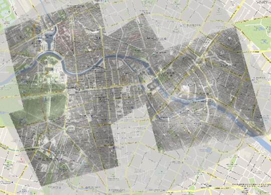 Английская аэрофотосъемка центра Берлина % English aerophoto of Berlin
Английская аэрофотосъемка центра Берлина. Съемка выполнена 14 марта 1941 г.
Ключевые слова: Берлин,английские карты