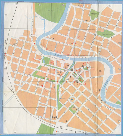 Схема Вологды % Plan of Vologda
Вологда. Туристская схема. Главное Управление Геодезии и Картографии при Совете Министров СССР. Москва, 1980г. На обороте - виды Вологды, список улиц и описание истории города
Ключевые слова: Вологда