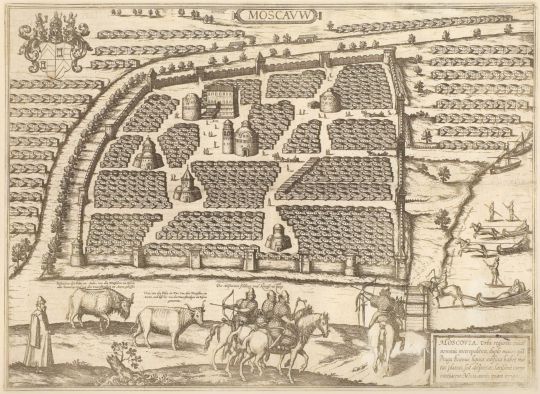 Moscavw
Ф. Хогенберг, Г. Браун, 1593 г. 494 х 353
