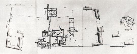 План Коломенских главных строений

