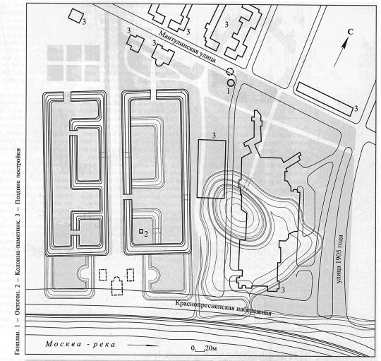 Усадьба Студенец. Генплан
