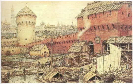 Спасские водяные ворота Китай-города
