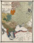 Этнографическая карта Славянских народностей 1:4.2M %Ethnographic map of Slavic nationalities