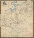 Карта Якутской области 1:4.2М %Map of Yakutia