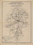 Схематическая карта Брянской губернии 1:840К %Map of Bryansk gubernia