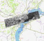 Спутниковый снимок Саратова 19.09.67 %Satellite image of Saratov and vicinity